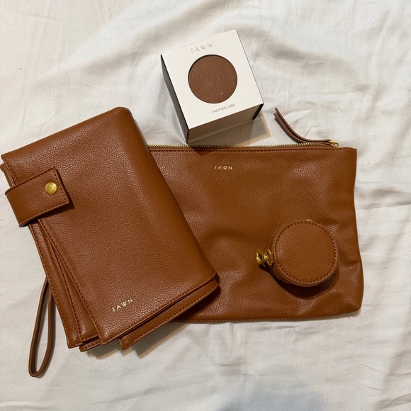 Fawn Design Handbags - Fawn Design The Changing Clutch and Paci Case & Bottle Bag